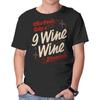 Unisex Crew Neck T-Shirt 9 Wine Wine Situation Graphic Short Sleeve Casual Tee