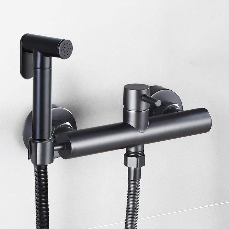 

Полностью медный смеситель для биде горячей и холодной воды с душевым распылителем для умывальника