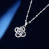 Douyin Live Women's Four-Leaf Clover Necklace - Elegant 2023 Design, Ideal Gift for Girlfriend