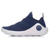 Li Ning Essence Vintage Basketball Shoes Unisex Low Top Blue/White ABCM009-2