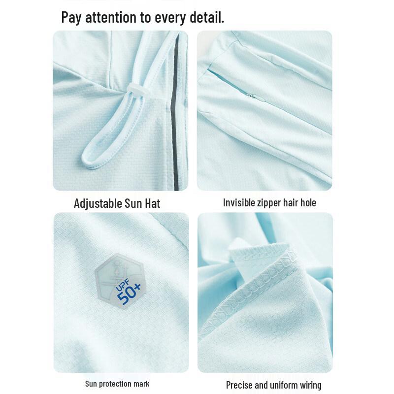 MULINSEN Unisex Ice Silk UPF50+ Sun Protection Hoodie