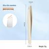 High-Precision Slim Waist Champagne Gold Eyebrow Tweezers for Trimming and Plucking