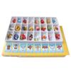 24Pcs Italian Steal A Brainrot  Anime Figures Model Strawberry Elephant Pvc Toy Steal Brainrot  Action Figures  Model Toy Gift