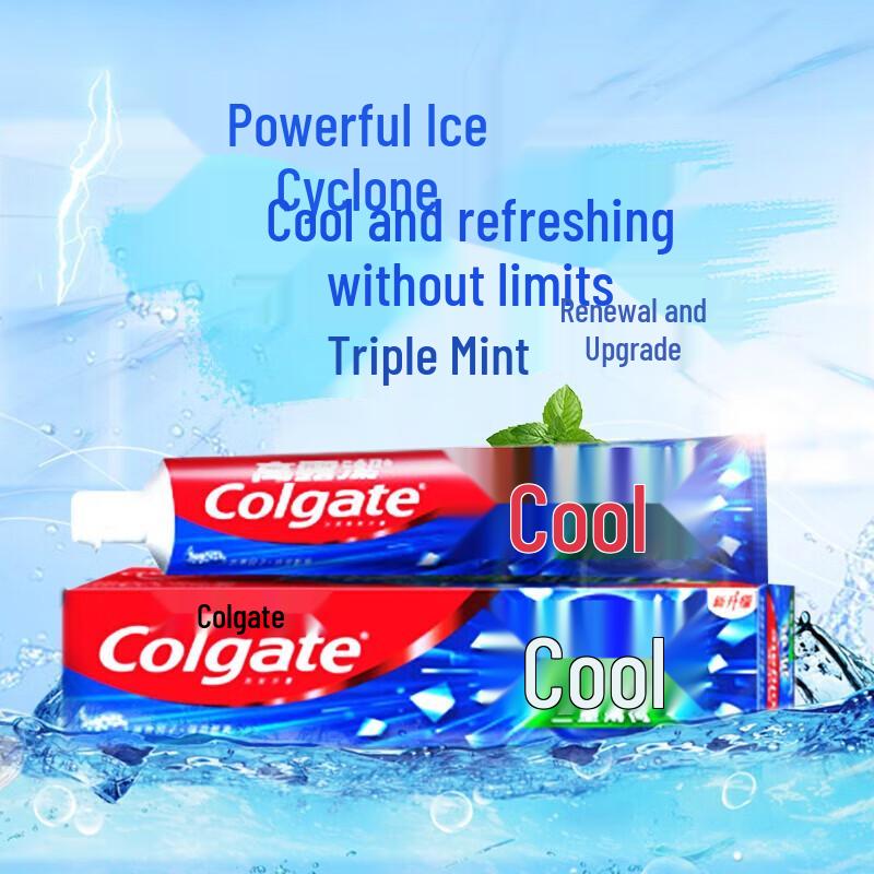 Colgate Icy Mint Fresh Breath Toothpaste 4-Pack