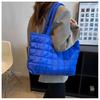 Damen Polyester Große Kapazität Schultertasche Koreanischer Stil Lässig Crossbody Tragetasche Mode Pendler Handtasche