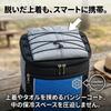 [Fuji-cellar] Lightweight Cooler Backpack (approx. 380g), Insulated, Oxford Fabric, for Outdoor Activities and Leisure, Hands-Free (Black)