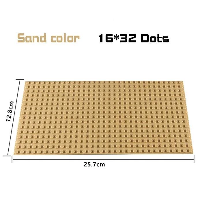 16*32 Punkte Klassische Grundplatten Bausteine DIY Kleine Größe Stadtstraßen Steine Grundplatten Konstruktion Bau Spielzeug Für Kinder Spielzeug Geschenke