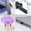 10-60PCS Silicone Dust Plug for USB-A Charger Port Cap Female Jack Universal Dustproof Ports Protectors for PC Notebook Laptop