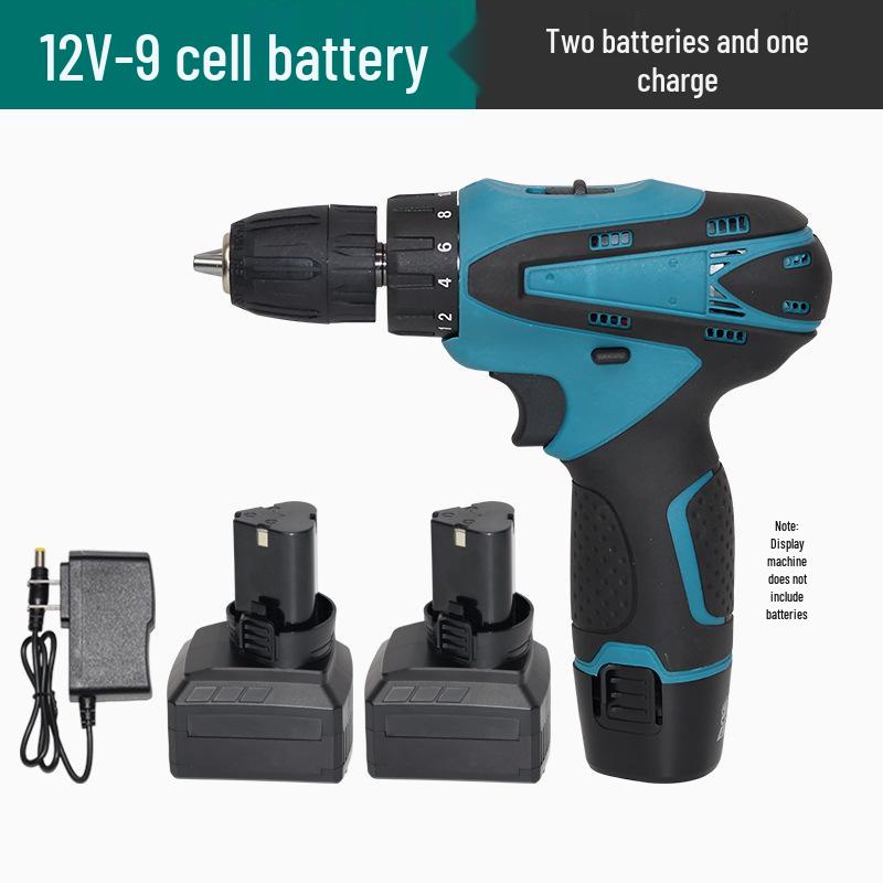 12V Hochleistungs-Lithium-Akku-Schlagbohrschrauber-Set