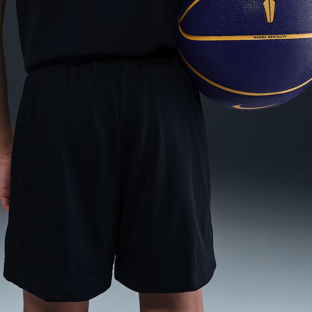 Nike Dri-Fit Casual Simple Comfortable Skin-Friendly Shorts Kids Shorts Black White HJ1005-010