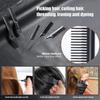 10-pieces hairdressing comb set ,hairdressing comb set, salon anti-static stylist comb and clip set