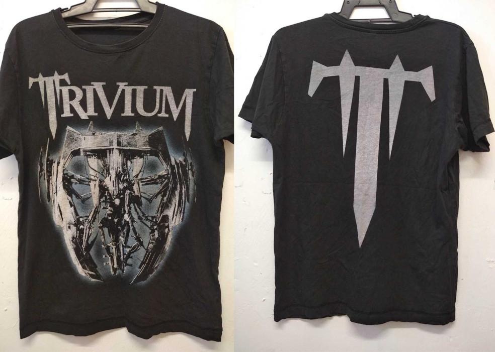 2 Sides Trivium Band Logo Black Cotton Unisex All size S5XL Tshirt DS782 Unisex T-Shirt XXXL