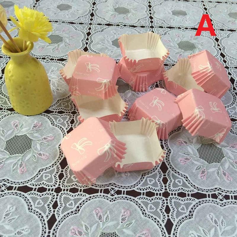 200Pcs Food Grade Baking Cups Cupcake Muffin Liners Paper Cup Baking Molds Greaseproof Wrappers Cupcakes Cake Tools