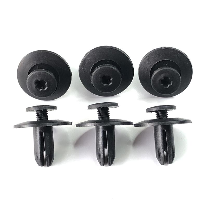 50x Car Bumper Fasteners Interior Fascia Panels Boot Linings Fixing Clips Rivets For Kia Ceed Niro Rio K5 Hyundai Ix35 Tucson