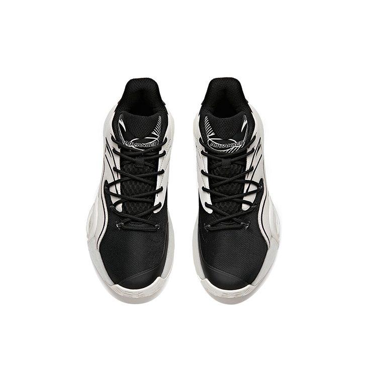 Anta A Flash Bubble 1.0 KT Low Top Performance Basketball Shoes Men's Black White 912121608S-2