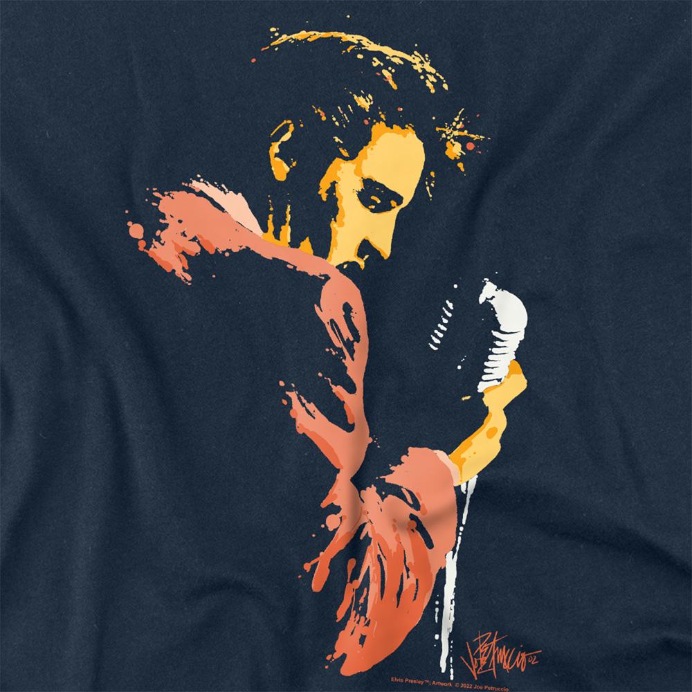 Elvis Presley Unisex Adult Early Elvis Long-Sleeved T-Shirt