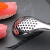 Stainless Steel Home Cooking Dinner Strainer Kitchen Gadgets Slotted Spoon Caviar Spoon Kitchen Tool