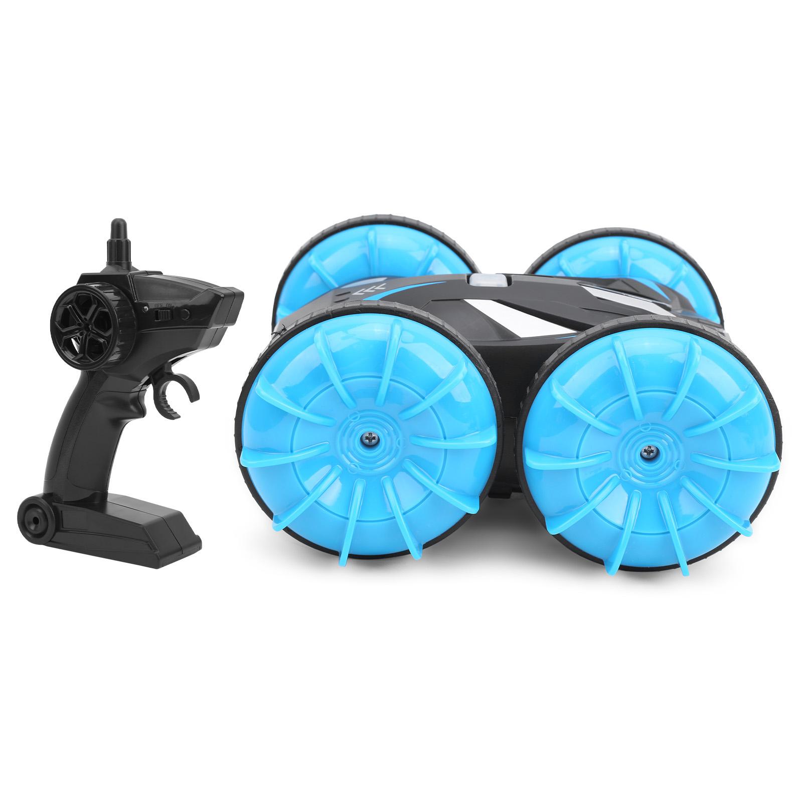 1:20 Double Sided 2.4G Remote Control Stunt Car Waterproof Driving On Water Land Amphibious