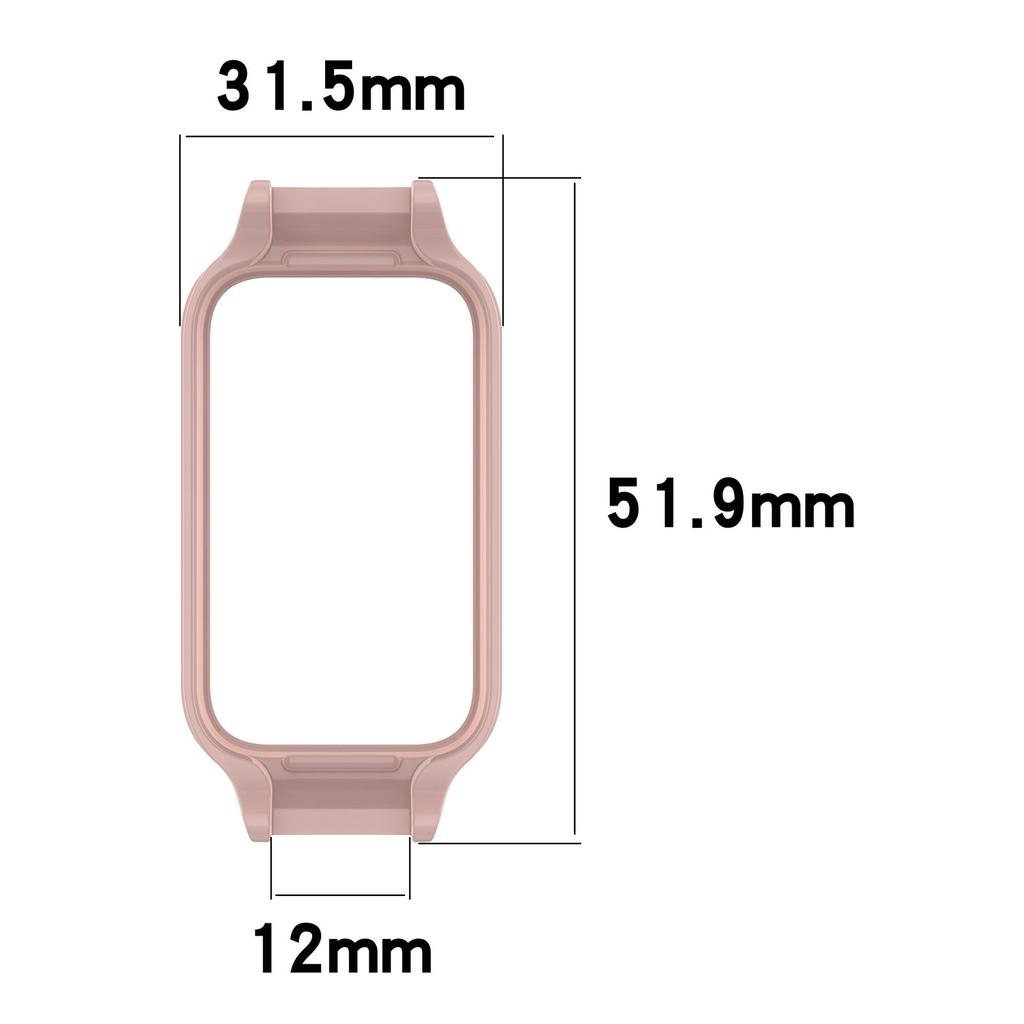 Samsung Galaxy Fit3 Akıllı Saat İçin PC Koruyucu Kılıf Darbeye Dayanıklı Saat Sert Ekran Koruyucu Kapak Kabuk