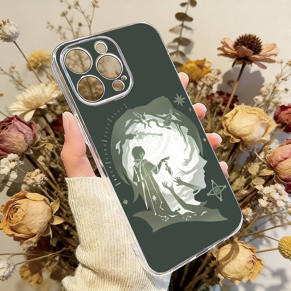 

Honkai Star Rail Чехол для телефона Anaxa для iPhone 17 16 15 14 13 12 11 Mini Pro Max Plus Прозрачный чехол iPhone15