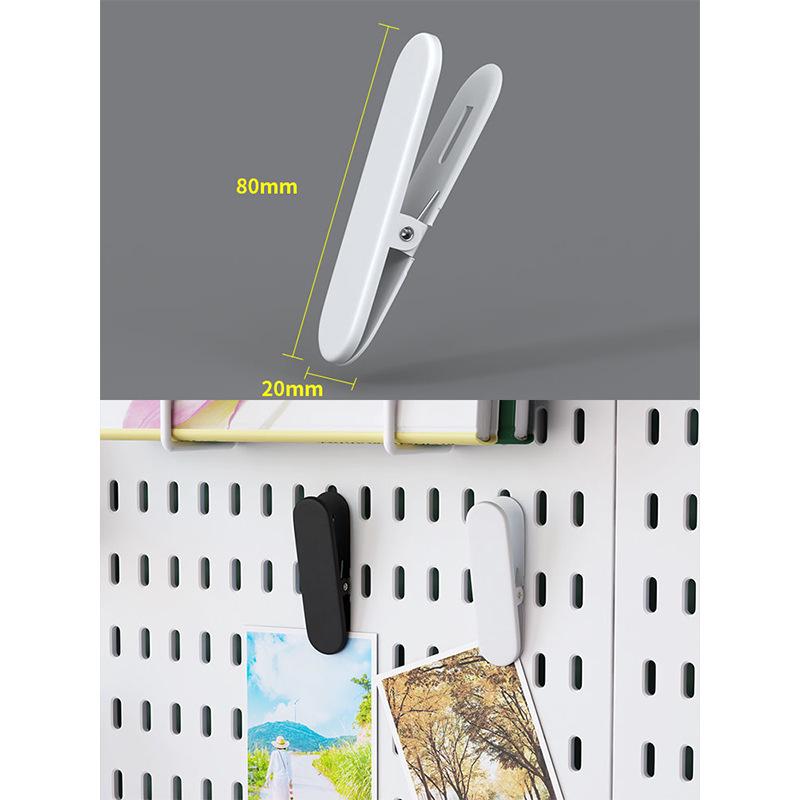Desktop DIY Pegboard: Large Accessory Holder for Office or Home Desk, Clamp-Standing Storage, Hanging Rack, Countertop Decoration Display.