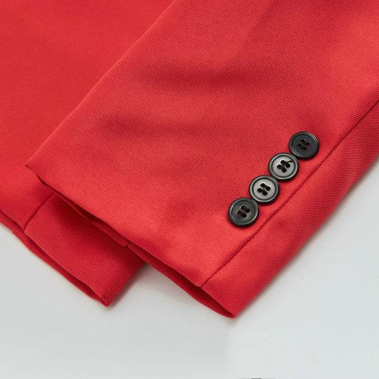 Bărbați, primăvară, toamnă, mozaic, culori contrastante, haină, rever, mânecă lungă, buzunare cu clapetă, un singur buton, jachetă de costum slim fit