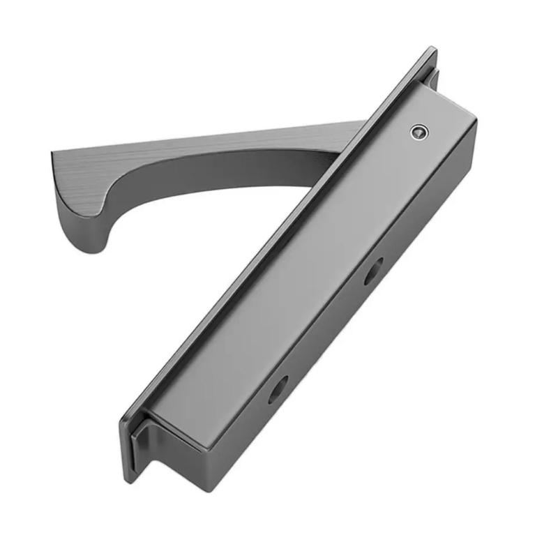Recessed Cabinet Door Pull Handle Flush Mount Drawer Handle Kitchen Cupboard Sliding Door Handles Furniture Hardware