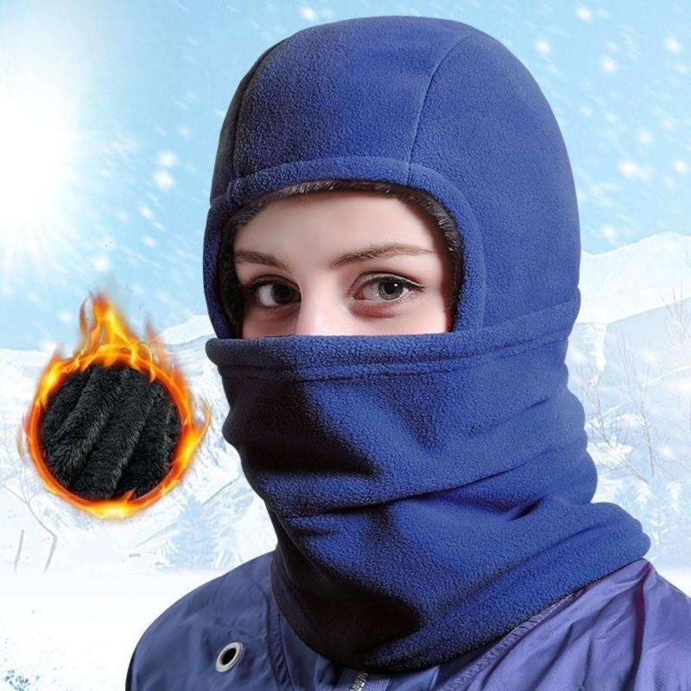 Thick Warm Beanie Hat Multifuction Full Face Mask Fashion Winter Hat Female