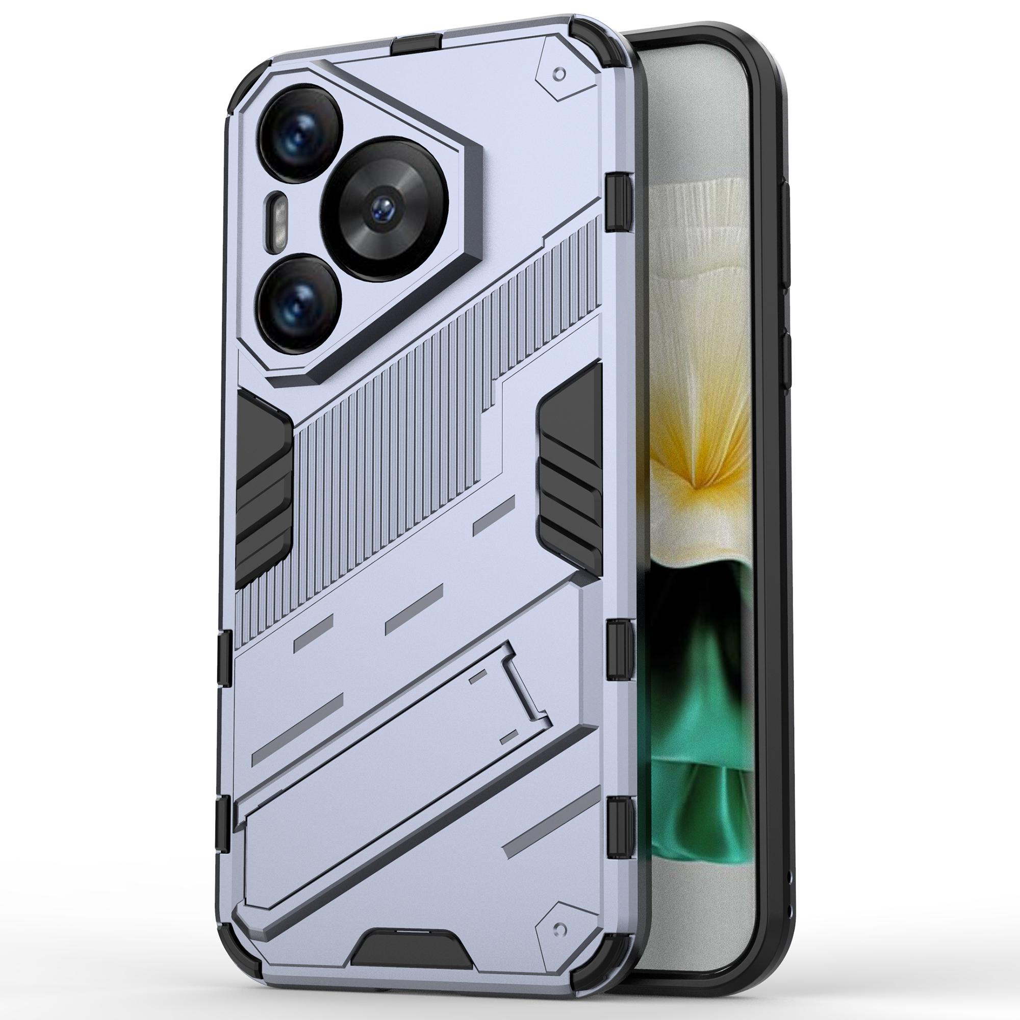 Для Huawei Pura 70 Чехол-подставка ПК + ТПУ Двухслойный защитный чехол для телефона F