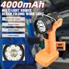 Handheld LED Work Light Rechargeable 100M Distance Ultra Bright Lamp Adjustable LED Multifunctional Portable Work Light USB Type-C Charge