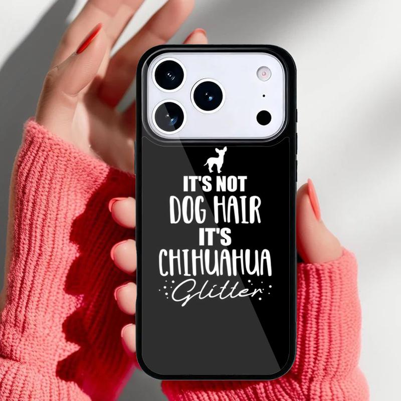 Super Cool Chihuahua Dog Phone Case for iPhone 17 Air 16e 15 14 13 Pro Max Back Cover for 12 11 Pro Coque