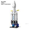 Space Aviation Manned Rocket Model Building Blocks Aerospace Station Bricks City Construction Toys for Kids Children Boys