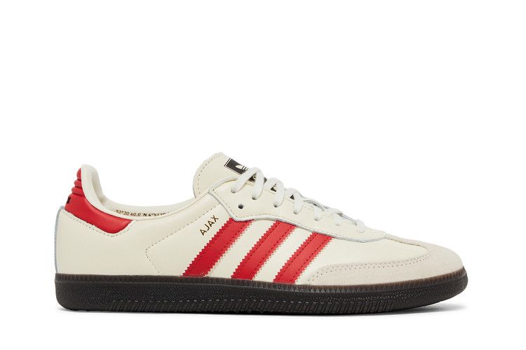 Men's Sneakers adidas Samba Ajax Cream Cream White/Team Collegiate Red/Gum