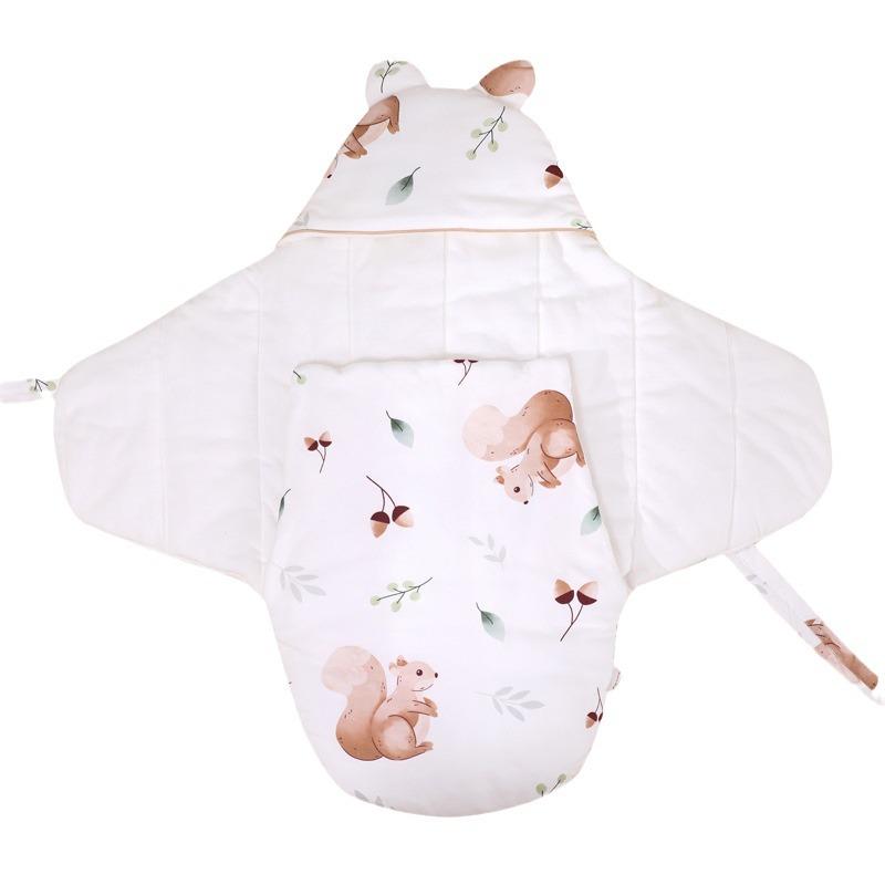 Schmetterling Neugeborenen Puckdecke, Reine Baumwolle, Ganzjahres-Schlafsack