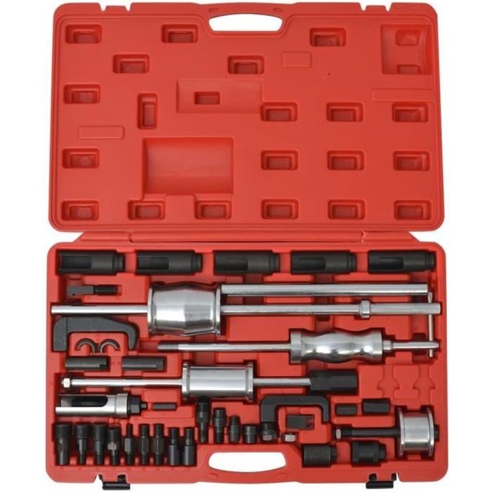 VidaXL Jeu d'extracteurs d'injecteur diesel Acier
