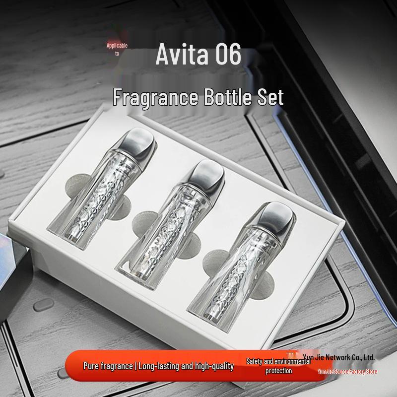 Cloud Realm Avatar 06 Fragrance Bottle Set: Exclusive Official Three-in-One Model Single Fragrance Refill