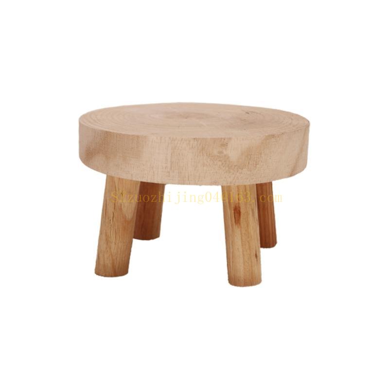 Plant Stand Flower Pot Holder,Planter,Display Potted Rack,Prevent The Floor Wet,End Table,Small Round Side Table top sale