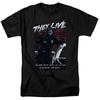 They Live 1988 Alien Cop Movie Poster T-Shirt