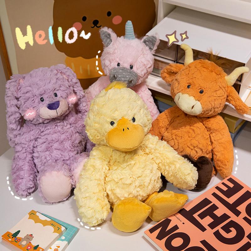 

Cross-Border Plush Toy: Rabbit Unicorn and Yellow Duck Comfort Dolls Yellow Duck