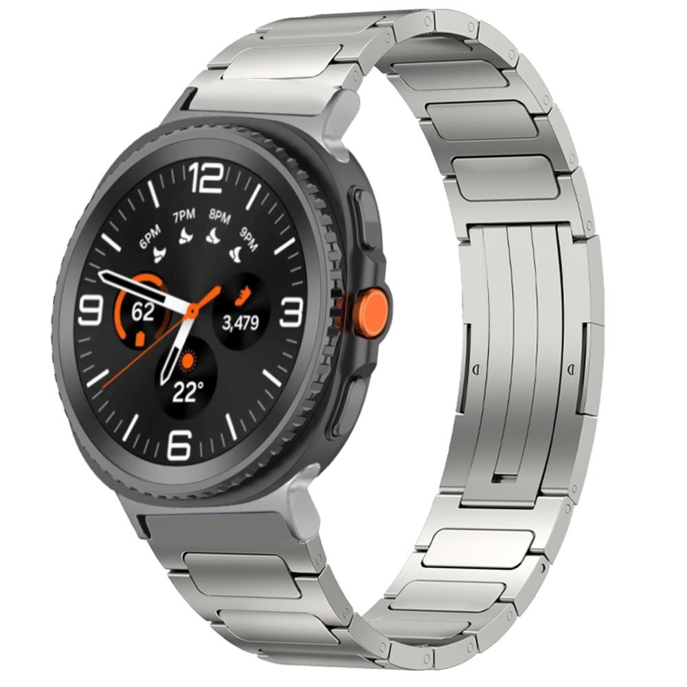 Titanium Strap for Samsung Galaxy Watch 8 7 6 5 4 FE 44mm 40mm 8 Classic 46mm Luxury Metal Band for Samsung Galaxy Ultra 2025