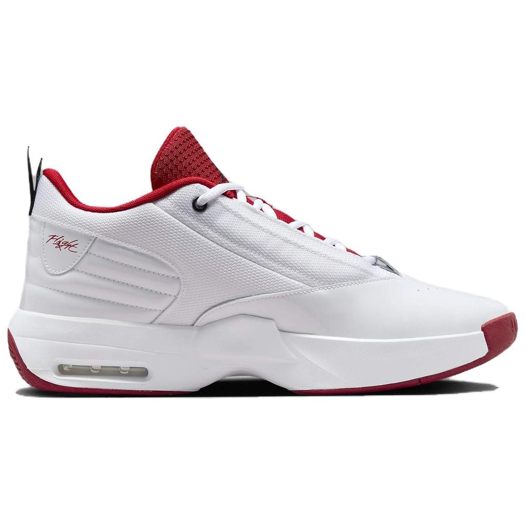 Air Jordan Max Aura 6 White Black Gym Red FQ8298-106