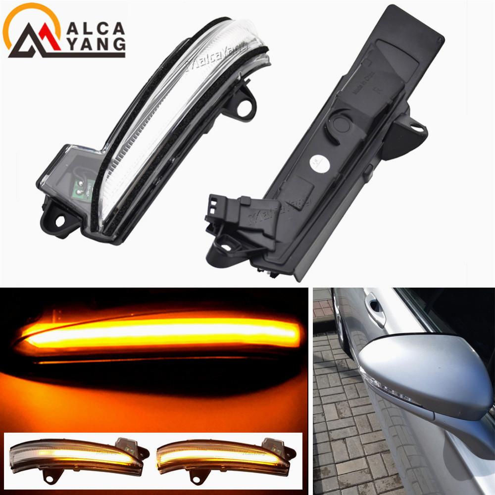 

2pcs Dynamic Blinker for Ford Fusion Mondeo USA Version LED Turn Signal Mirror Indicator Light 2013 2014 2015 2016 2017-2020
