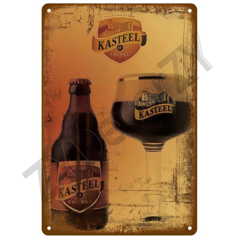 Beer Tin Sign Retro Wall Plaque Art Club Pub Bar Poster Home Decor Metal Sign Wall Decorations Vintage Cafe Mural Plate Brand