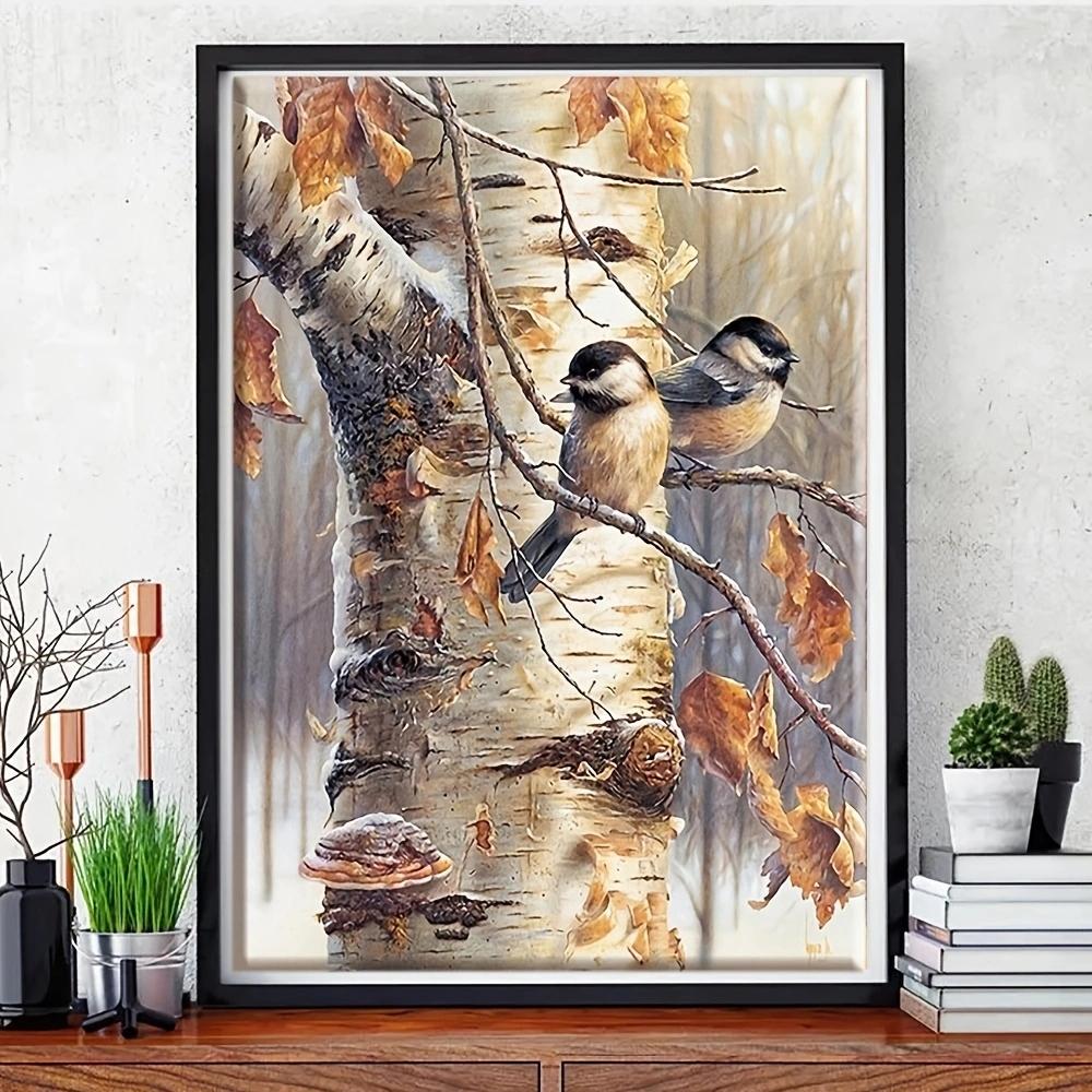 1pc 5D DIY Diamond Painting Set,  Animals Birds 5D Rhinestone Craft Wall Art, Home Decor & Hobby Accessories