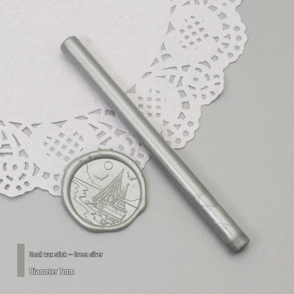Bețișoare de Ceară de Sigiliu Mat Perlat, 125 Culori, 10x0.7cm, Compatibile cu Pistoale de Ceară, Culori Mixabile