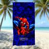 Toalla de Playa con Estampado de Dibujos Animados de Marvel Spider-Man, Natación en la Costa, Secado Rápido, Suave y Agradable para la Piel, Playa de Vacaciones