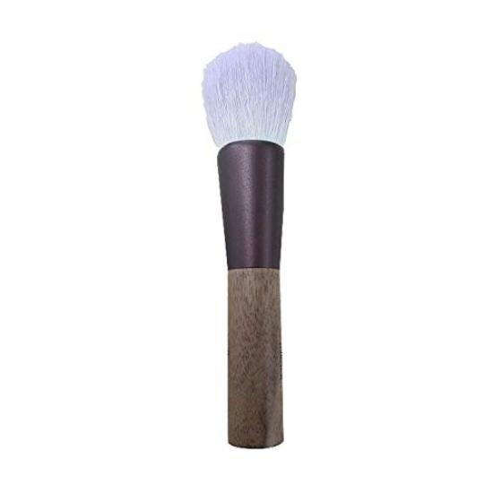 KIHITSU Kumano Brush Cheek Blueberry X Makeup Brush Brush, Walnut,