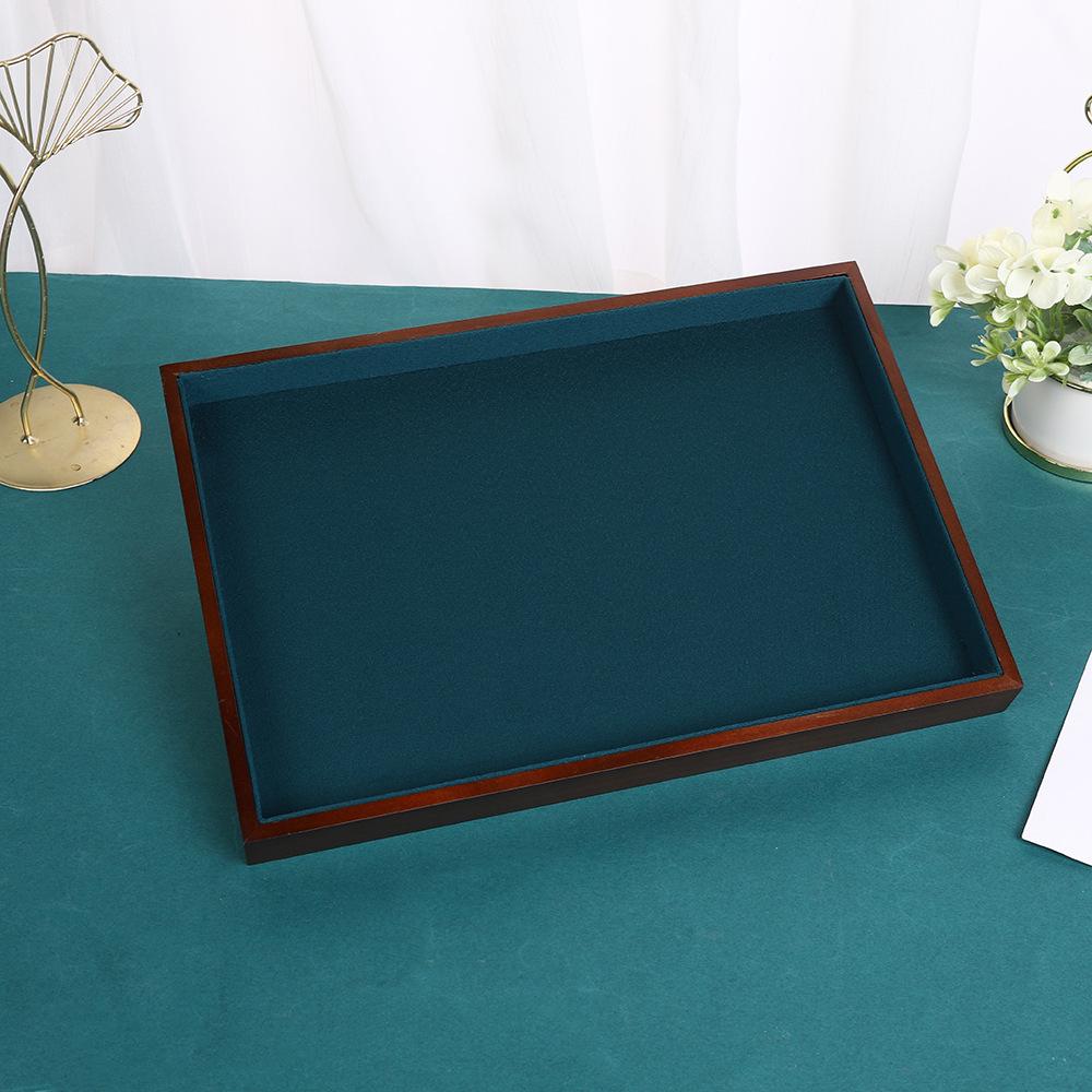 Black Walnut Jewelry Display Tray for Earrings and Watches