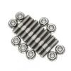 M8*40 Exhaust Manifold Stud For Honda Civic Acura Integra V3 B D Series Stainless Steel Stud Serrated Bolts Nut Screw