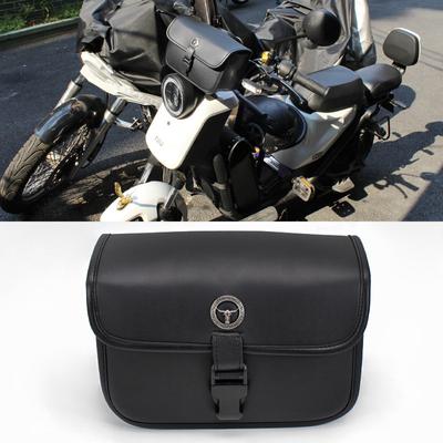 Motorcycle Accessories Hanging Bag Tail And Front Bag+retro Knight Toolkit+electric Bike Calf Front Bag